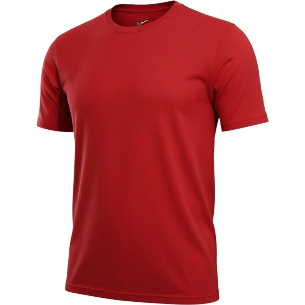 Nike Mens Dri-Fit T-Shirt Short Sleeve Red Medium Performance Tee